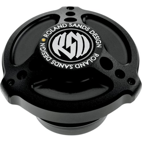 RSD - RSD Replacement Fuel Gauge Cap With LED Fuel Light - Tracker - Black Ops - 0210-2016-SMB