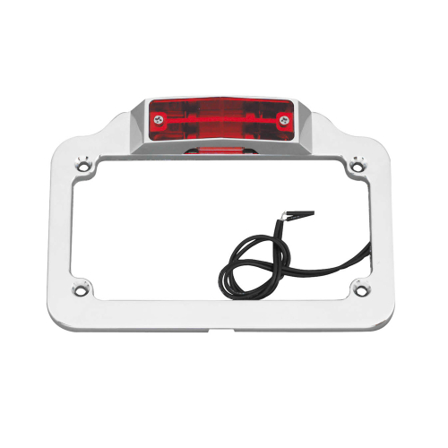 Bikers Choice - Bikers Choice Twin Light License Plate Frame - 75297
