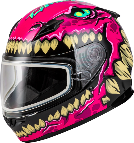 G-Max - G-Max GM-49Y Drax Youth Helmet - F2499401 - Pink - Medium