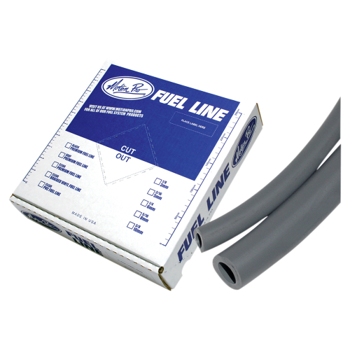 Motion Pro - Motion Pro Premium Fuel Line - 5/16in. ID x 1/2in. OD - 25ft. Length - Gray - 12-0033