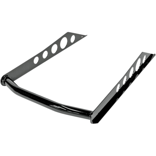 Skinz Protective Gear - Skinz Protective Gear Rear Custom Aluminum Bumper - Flat Black - PRB300-FBK