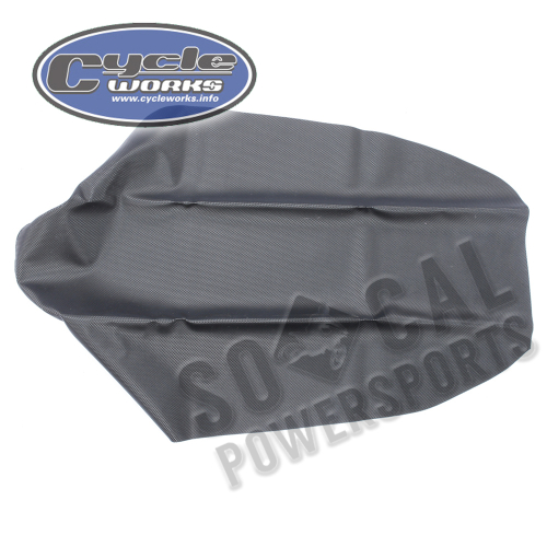 Quad Works - Quad Works Cycle Works Seat Cover - Gripper Black - 36-92098-01
