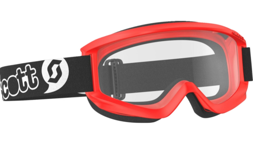 Scott USA - Scott USA Agent Youth Goggles - 272839-0004043 - Red/Clear Lens - OSFM
