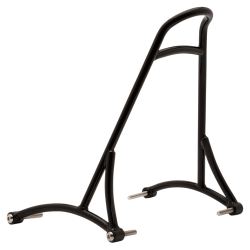 Burly Brand - Burly Brand Sissy Bar - Short - Black - B13-1500B