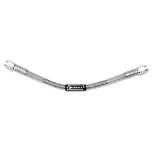 Russell - Russell Universal Braided Stainless Steel Brake Line - 9in - R58012S