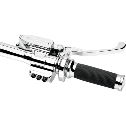 Performance Machine - Performance Machine 11/16in. Bore Hydraulic Brake Side Contour Billet Handlebar Control (Dual Caliper) - Chrome - 0062-2910-CH