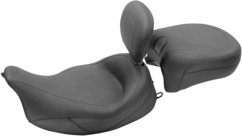 Mustang - Mustang Vintage Super Solo Seat with Driver Backrest - 79446