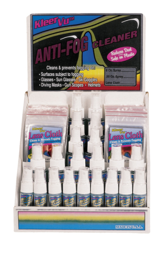 Kleer Vu - Kleer Vu Anti Fog Counter Display - 91110