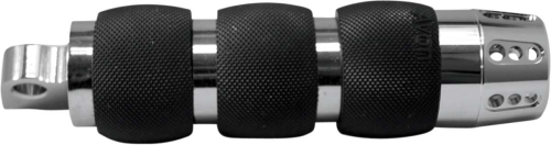 Avon Grips - Avon Grips Gatlin Air Cushioned Male-Mount Footpegs - Chrome - FP-AIR-90-CH-GA