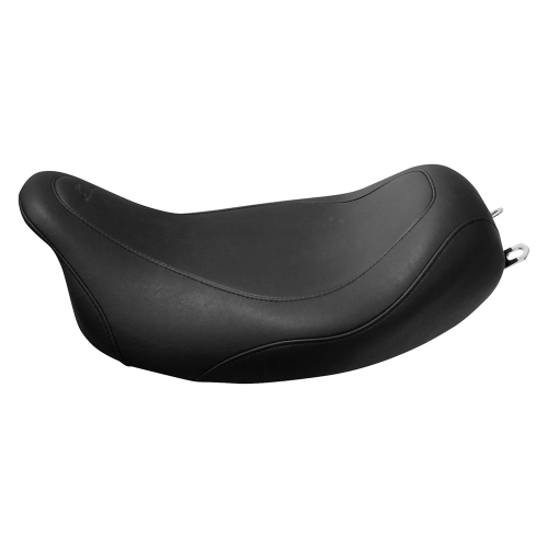Mustang - Mustang Wide Tripper Solo Seat - Smooth - Black - 76692