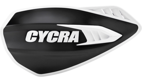 Cycra - Cycra Cyclone Handguards - Black/White - 1CYC-0056-315