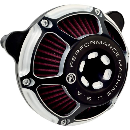 Performance Machine - Performance Machine Max HP Air Cleaner - Contrast Cut - 0206-2080-BM