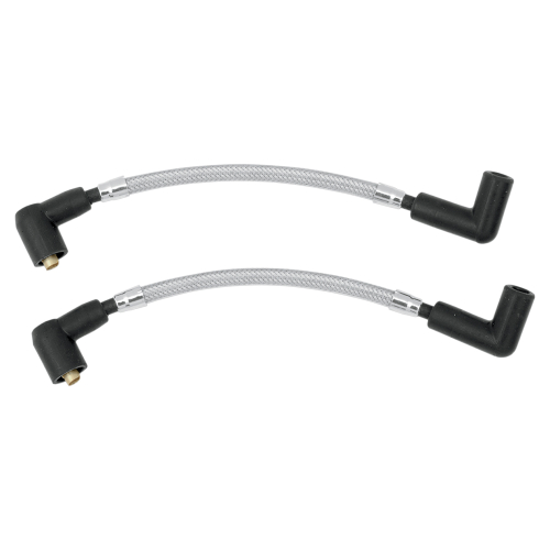 Magnum - Magnum Braided Spark Plug Wires - Polished Stainless - 3030S