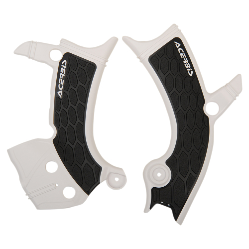 Acerbis - Acerbis X-Grip Frame Guards - White/Black - 2689411035