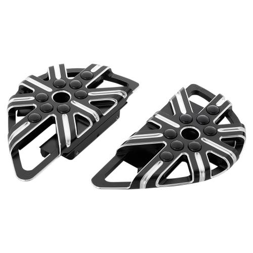 Arlen Ness - Arlen Ness 10-Gauge Passenger Floorboards - Black - 06-863