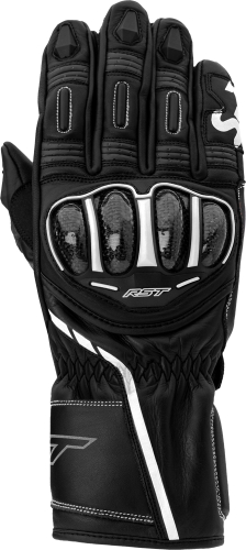 RST - RST S-1 Gloves - 103033WHI-08 - Black/Black/White - 8