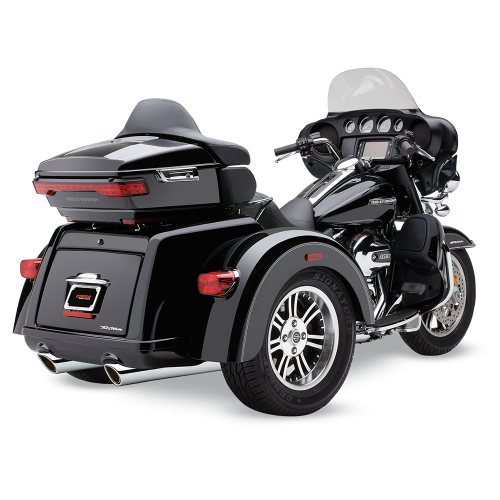 Cobra - Cobra 909 Slip-On Mufflers - Chrome - 6303