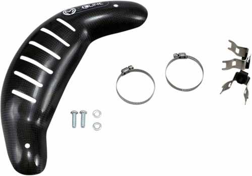 Moose Racing - Moose Racing Pipe Guards By ELINE for 4-Stroke - Stock - 1861-1349
