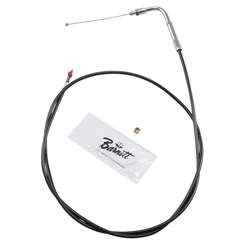 Barnett - Barnett Black Vinyl Idle Cable (+6in.) - 101-30-40008-06