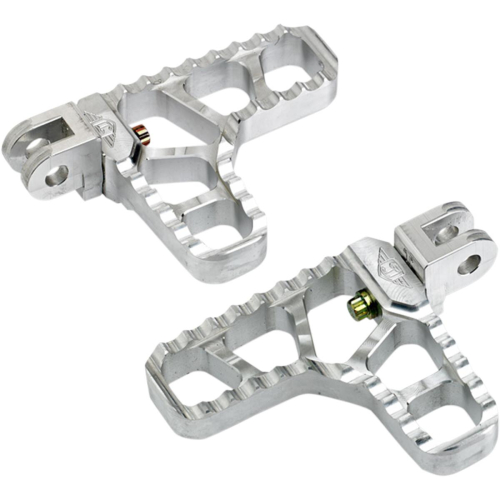 Joker Machine - Joker Machine Serrated Heel Pegs - Raw Aluminum - 08624
