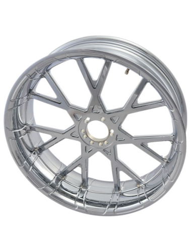 Arlen Ness - Arlen Ness Forged Billet Procross Rear Rim - 18in. x 5.50in. - Chrome - 71-512