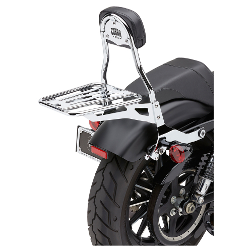 Cobra - Cobra Detachable Backrest Kit - Chrome - 602-2005