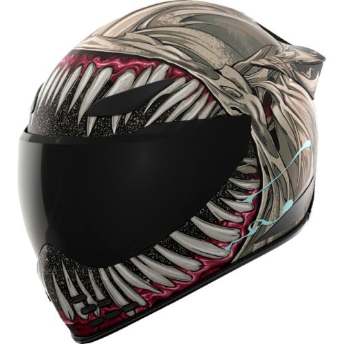 Icon - Icon Domain Grand Maw Helmet - 0101-17299 - Gray - 2XL
