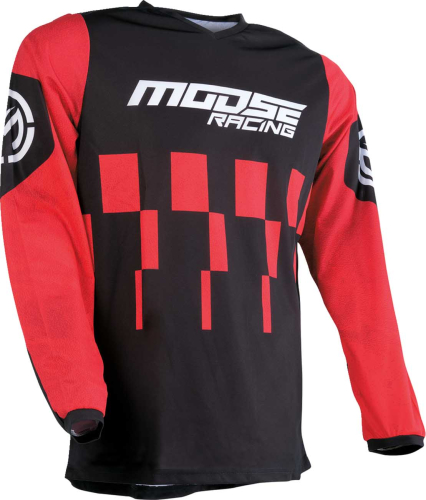 Moose Racing - Moose Racing Qualifier Jersey - 2910-7551 - Red/Black - Medium