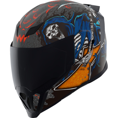 Icon - Icon Airflite Trick or Street 4 Helmet - 0101-17363 - Black - Large