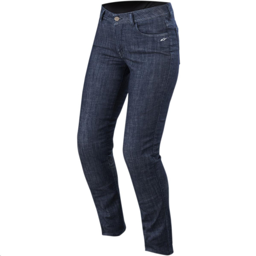 Alpinestars - Alpinestars Stella Courtney Womens Denim Pants - 3338718-7009-24 - Dark Rinse - 24