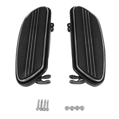 Bikers Choice - Bikers Choice Extended Floorboard Kit - Black - 491325