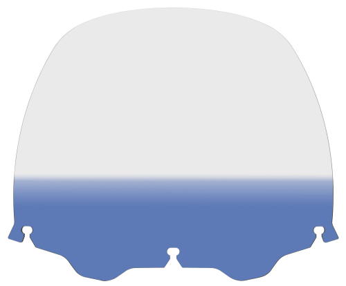 Memphis Shades - Memphis Shades Standard Windshield - 15in. - Gradient Blue - MEP8136