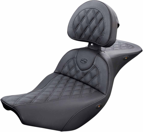 Saddlemen - Saddlemen Road Sofa LS Seat with Backrest - Heated - I14-07-182BRHCT