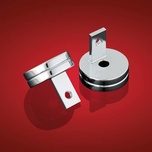 Show Chrome - Show Chrome Turn Signal Relocation Inserts for Driving Light Kits - 82-222T