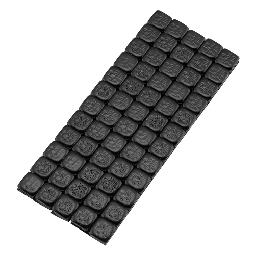 BikeMaster - BikeMaster Square Wheel Weights - .25oz. - Black - 152504