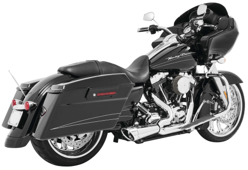 Freedom Performance - Freedom Performance Combat 2:1 Shorty Exhaust System - Chrome/Chrome - HD00813