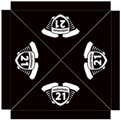 Highway 21 - Highway 21 Canopy - 10ft. x 10ft. - Black - CAN10X10A-CUSTOMH21