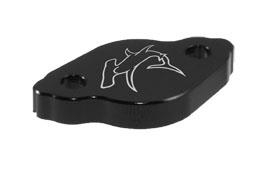 Hammerhead Designs - Hammerhead Designs Rear Brake Master Cylinder Cover - Black - 36-0221-00-60