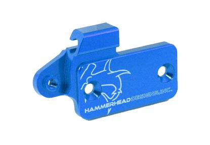 Hammerhead Designs - Hammerhead Designs Clutch Master Cylinder Cover - Blue - 35-0566-00-20
