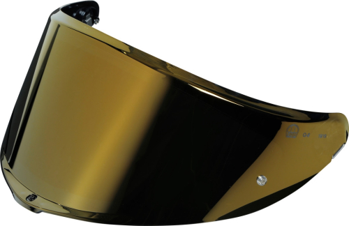 AGV - AGV Face Shield for Tour Helmets - Iridium gold - XL-2XL - 20KV33B8N2O08