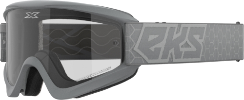 EKS Brand - EKS Brand GOX Flat Out Clear Goggles - 067-60440 - Gray - OSFA