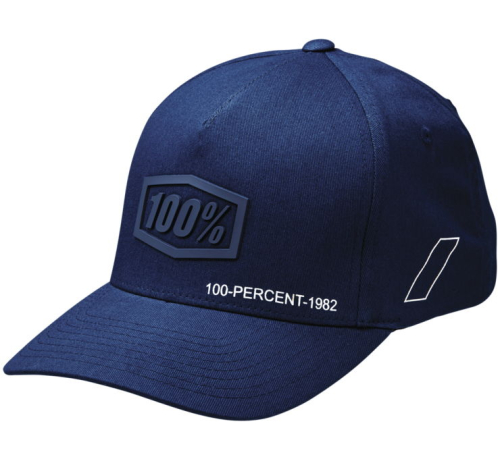 100% - 100% Shadow Flexfit Hat - 20043-00012 - Navy - Sm-Md