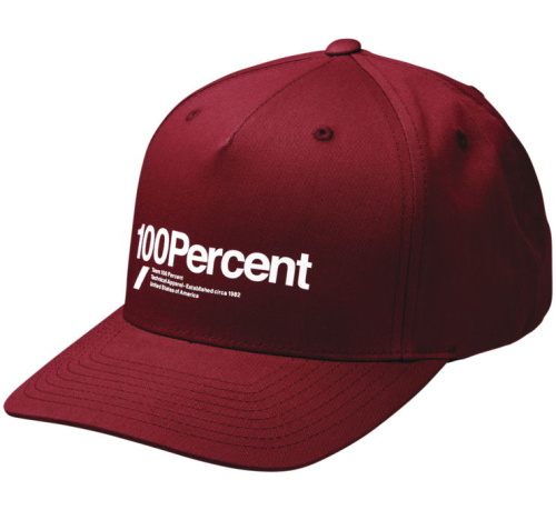 100% - 100% Manifesto Hat - 20044-00010 - Deep Wine - OSFA