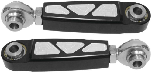 ModQuad - ModQuad Adjustable Sway Bar Linkage Rod - Front - Black - RZR-SW-PRO-F-BLK