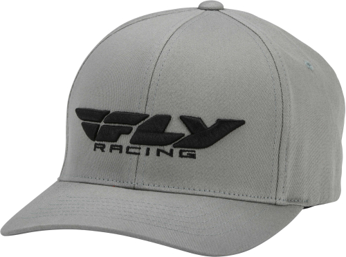 Fly Racing - Fly Racing Podium Hat - 351-0385S - Gray - Sm-Md