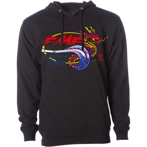 FMF Racing - FMF Racing Firestarter Hoodie - FA21121901BK2X - Black - 2XL