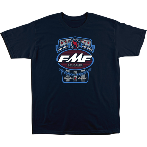 FMF Racing - FMF Racing Victory T-Shirt - FA21118910NVMD - Navy - Medium