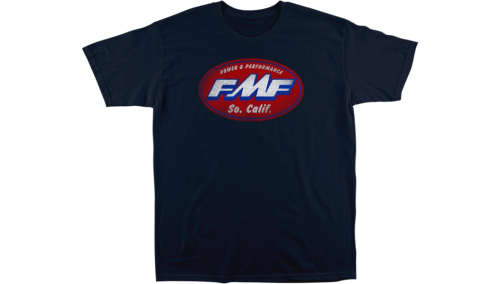 FMF Racing - FMF Racing Greased T-Shirt - SP21118904NVLG - Navy - Large