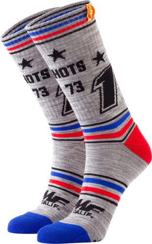 FMF Racing - FMF Racing Holeshot Socks - HO20194905 - Gray Heather - OSFM