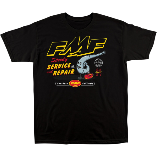 FMF Racing - FMF Racing Expert Service T-Shirt - FA21118913BKLG - Black - Large